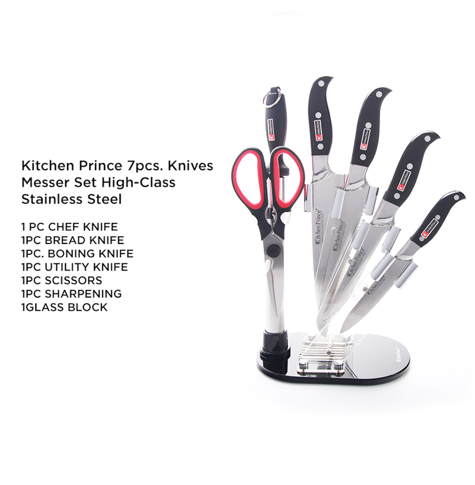 7 piece Steel Knife Set
